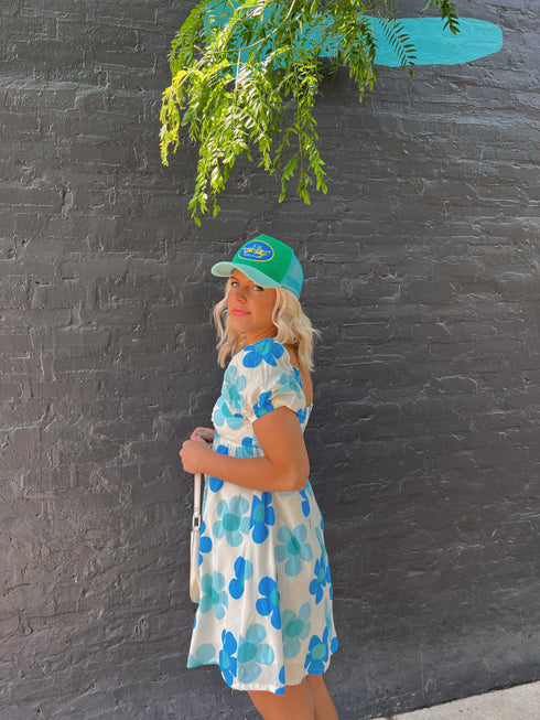 Full Bloom Mini Dress